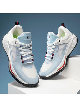 Red Tape - Men's Colorblocked Blue Basketball Shoes