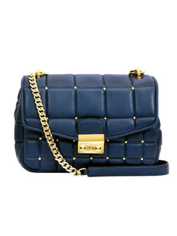 Eske - Royal Blue Color Patterned Shoulder Bag For Women