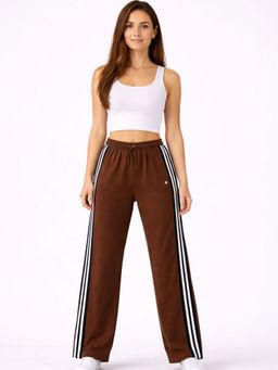 Femea - Women Casual Brown Trackpant