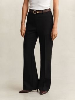 GANT - Women Black Slim Fit Slack Pant