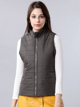 TOKYO TALKIES - Women Solid Padded Jacket