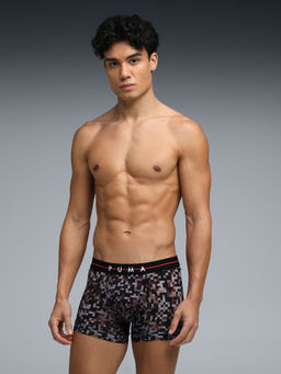 Puma - Grey Lite Printed Trunk