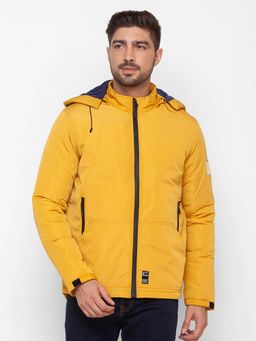 Spykar - Chrome Yellow Polyester Full Sleeve Casual Jacket for Men