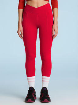 Cava Athleisure - Red Hourglass Snug Leggings