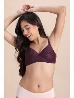 Zivame - Beautiful Basic Padded Non Wired Medium Coverage T-Shirt Bra - Fig