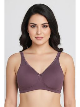 Zivame - Double Layered Non Wired 3/4Th Coverage T-Shirt Bra - Flint