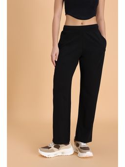 Zivame - Knit Poly Lounge Pant - Black Beauty