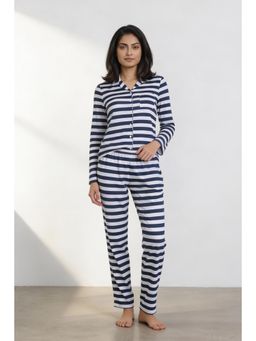 Zivame - Knit Cotton Nightsuit - Iris4