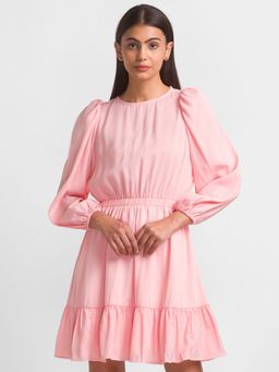 Globus - Pink Solid Dress