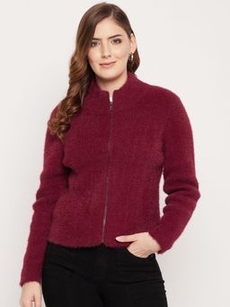 Madame - Winter Maroon Sweater