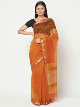 Fabindia - Cotton Silk Maheswhwari Woven Sari