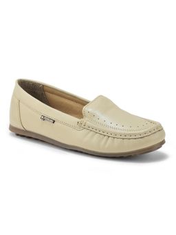 WOODLAND - Womens Off White Loafers