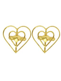 ORNAMAAS - Blossoming Unisex Gold Cufflinks