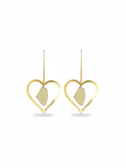 ORNAMAAS - Galactic Cut Amour Gold Earrings