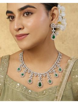Indinoor - Eshal Zircon Necklace Set