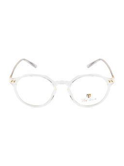 TED SMITH - Full Rim Round Spectacles Frame For Men Women TS-11017_CRY|54-21-147|