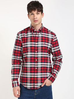 Tommy Hilfiger - Red Checks Regular Fit Shirt
