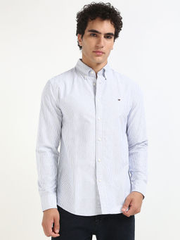 Tommy Hilfiger - Blue Stripes Regular Fit Shirt