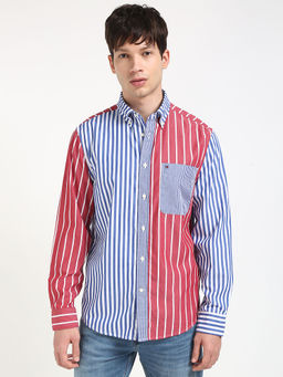 Tommy Hilfiger - Blue Stripes Regular Fit Shirt