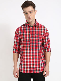 Tommy Hilfiger - Red Checks Regular Fit Shirt