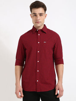 Tommy Hilfiger - Red Checks Regular Fit Shirt