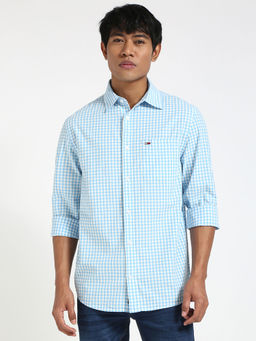 Tommy Hilfiger - Blue Checks Regular Fit Shirt