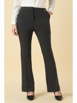 Allen Solly - Women Black Solid Trouser