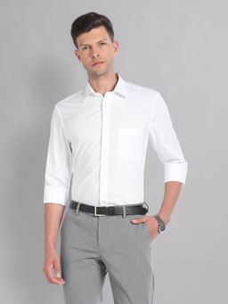AD By Arvind - Dobby Regular Fit Shirt