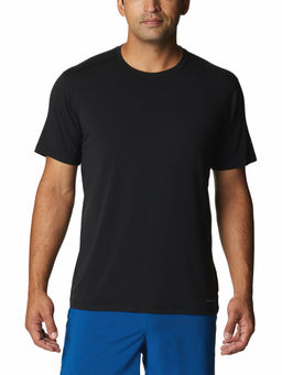 Columbia - Mens Black Omni-Wick M Endless Trail Running Tech Tshirt