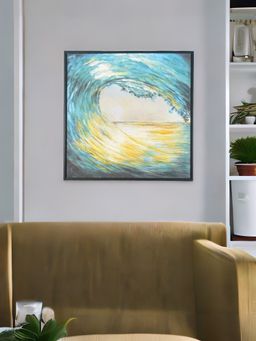 At Home by Nilkamal - Sea Wave Painting