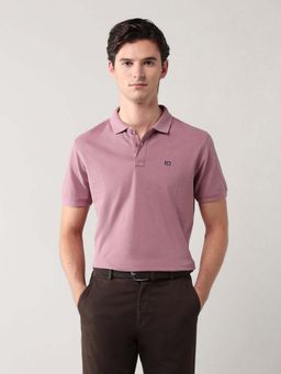 Arrow Sports - Men Pink Cotton Half Sleeves Polo T-Shirt