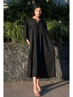 RANGREZA ETHNIC - Black Forest Dress (Set of 2)