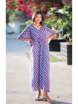 RANGREZA ETHNIC - Purple Kaftan Dress
