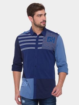 Being Human - Men Shirt Navy Blue