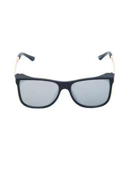 Spiky - Black Frame Grey UV Protected Lens Square Sunglasses
