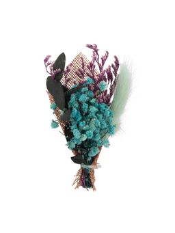 The Tie Hub - Baby Breath Teal Green Flower Boutonniere