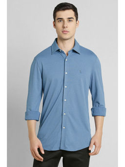 Simon Carter - Blue Full Sleeves Shirt