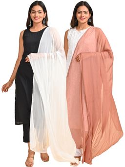 Hella Fashions - Multi-Color Chiffon Dupatta