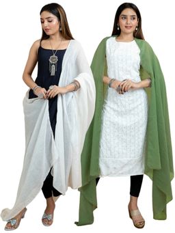 Hella Fashions - Multi-Color Cotton Dupatta
