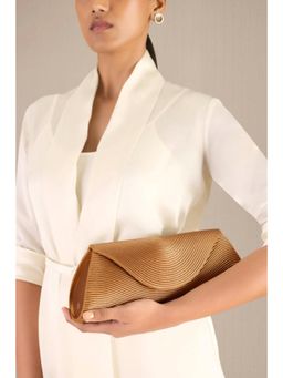 AMPM - Gold Ida Clutch