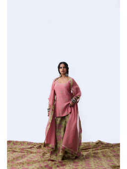 PANTS AND PAJAMAS - Bhoomi Embroidered Dupatta