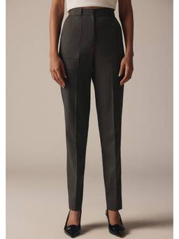 Néant - Grey Relaxed Tapered Trousers