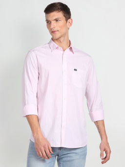 Arrow Sports - Self Design Cotton Shirt