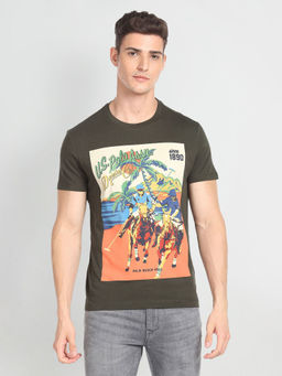 U.S. Polo Assn. Denim Co. - Graphic Print Slim Fit T-Shirt