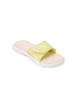Puma - Royalcat Comfort Softride Womens Yellow Slides