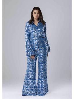 Taangerine Tiger - Chime Blue Shirt