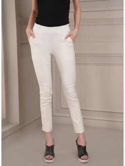 Lakshita - Skin-fit White Jeggings