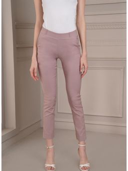 Lakshita - Skin-fit Mauve Jeggings
