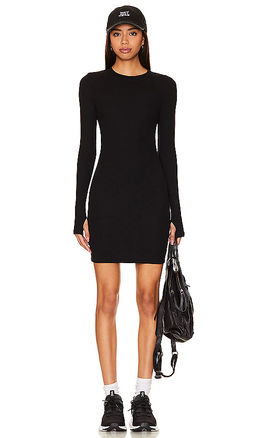Splits59 - Louise Rib Long Sleeve Dress