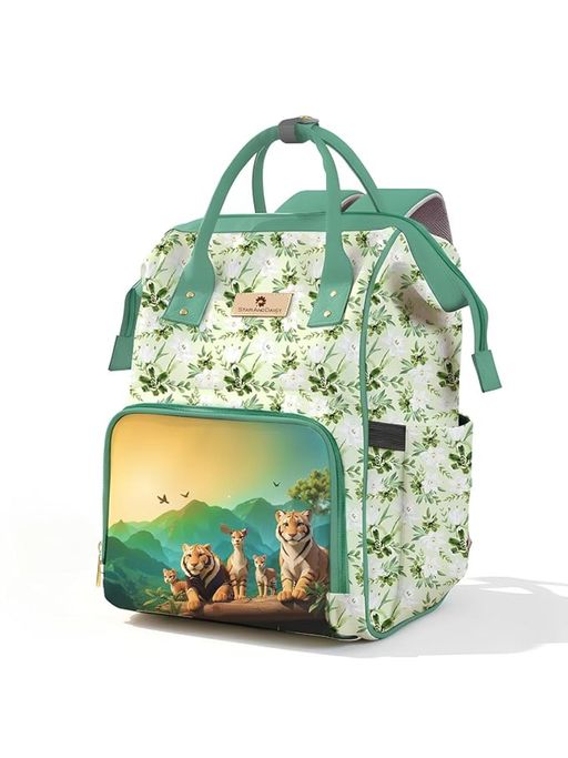 StarAndDaisy Baby Bag for Mother Travel/Diaper Bag - Green